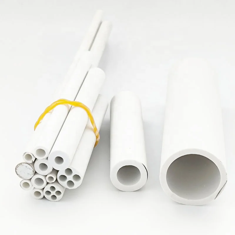C610 Pythagoras Mullite Ceramic Tubing Rod for Temperature Measurement