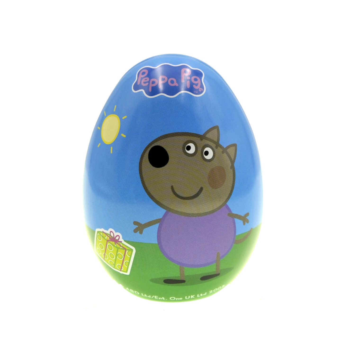Festival tin Easter egg shape candy tin packaging