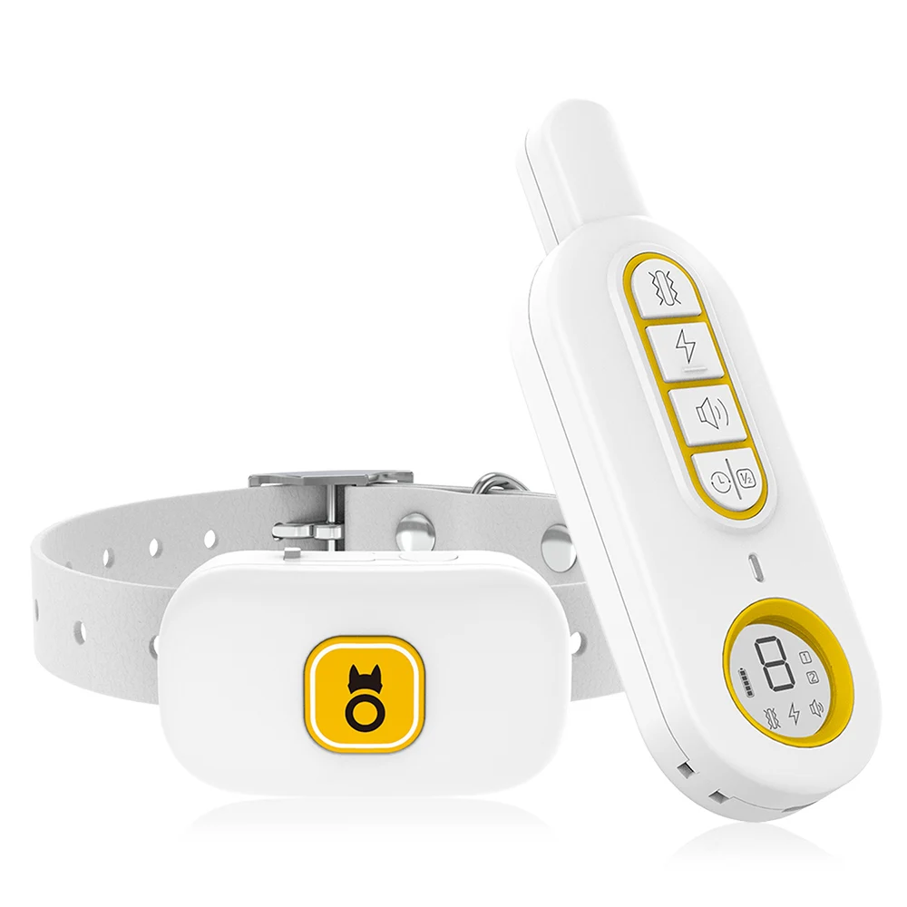 
Pedono Popular Remote Control 400M Dog Shock Training Device Rechargeable Dog Training Collar For 4 Dogs 