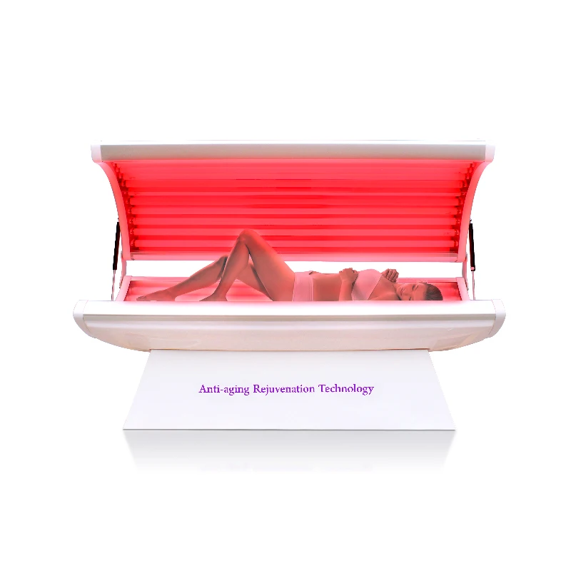 Home use Full Body Anti Aging Collagen Chamber Red Light Bed Cosmedico 633nm Beauty Lamps 2800W C4 Plus Drop Shipping