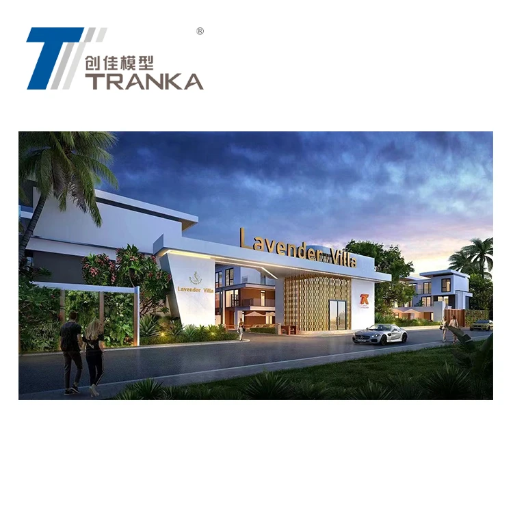 3D max landscape architecture rendering for presentation & poster