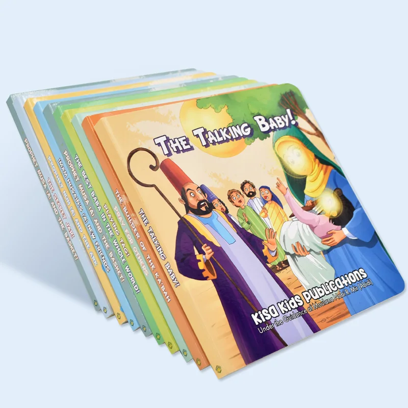 2024 high quality Customized the prophet MUSA and Full Color Customized Kids Hardcover Board Book Printing