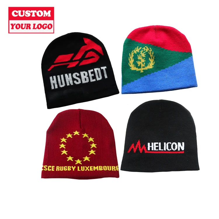 Custom made printing  Beanies For Women Winter Beanie Hat Cap For Men