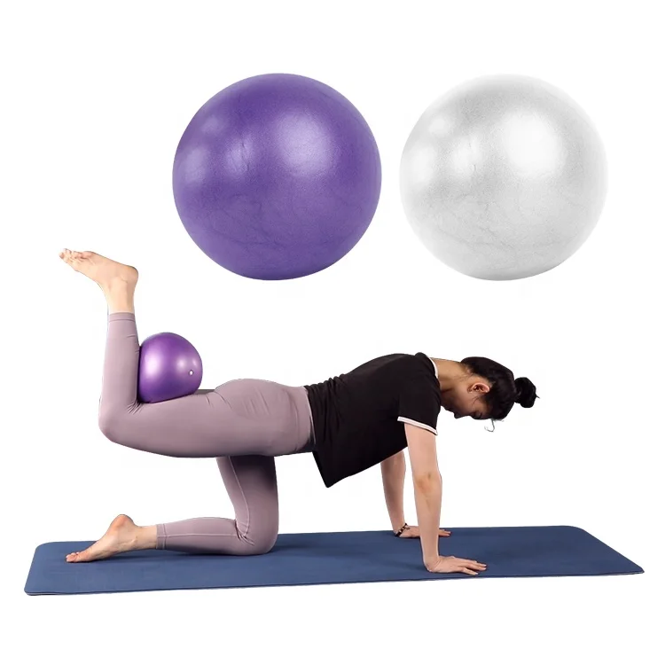 Whole Sale Gym Equipment Bender Ball Mini Yoga Ball For Pilates Hot Sale Hand Hold Mini Anti-Burst 25cm Pilates Yoga Ball