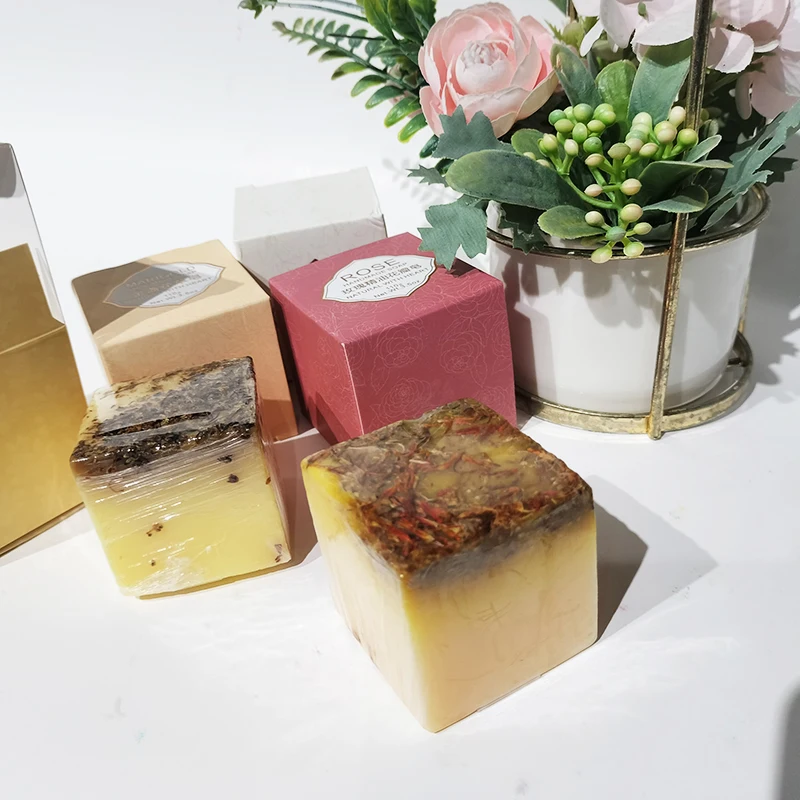Поставщик собственной торговой марки мыло ручной работы веганское глицериновое сухое цветочное Лавандовое розовое органическое для тела