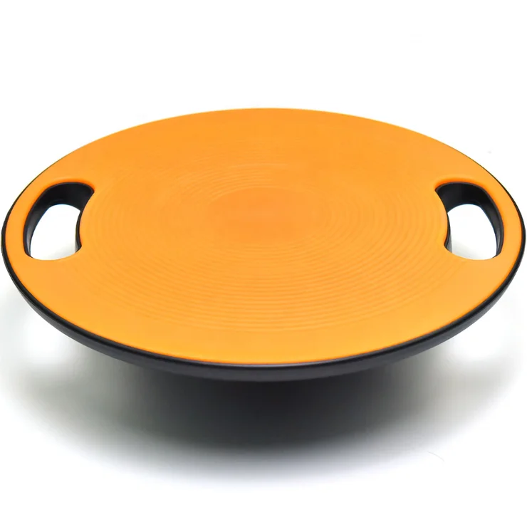 Portable ABS Plastic Stability Foot Massage Balance Board Custom Logo Yoga Fitness Exercise Equipment with Wobble Feature