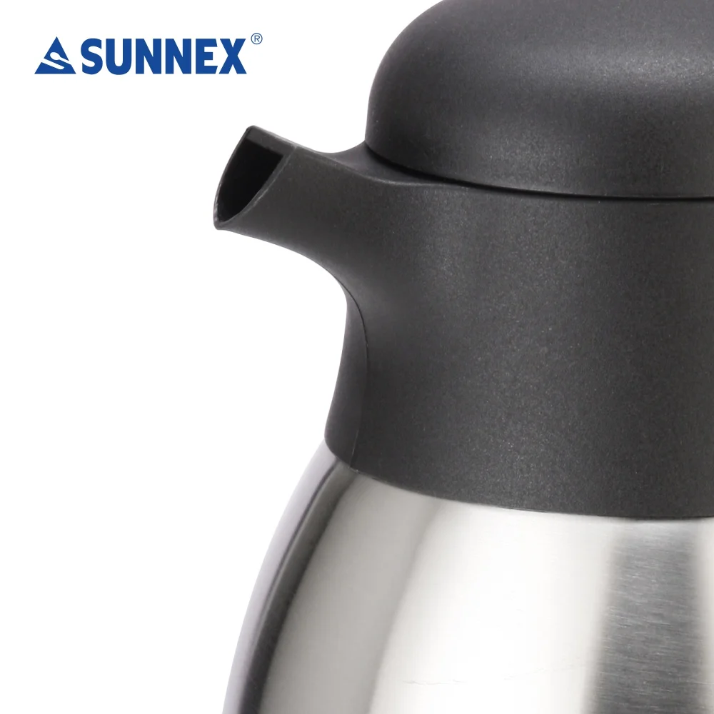 Высококачественный вакуумный кувшин SUNNEX с двойными стенками из нержавеющей стали профессиональный 1 л 2 портативная большая емкость нагревательная чашка