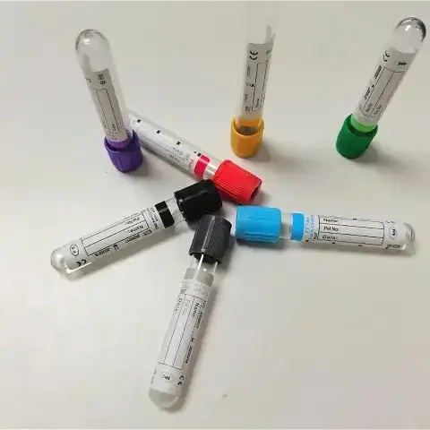 High Quality EDTA K2 K3 Vacuum Blood Collection Tube PET Plastic EDTA Tube Heparin Blood Collection Tube for hospital