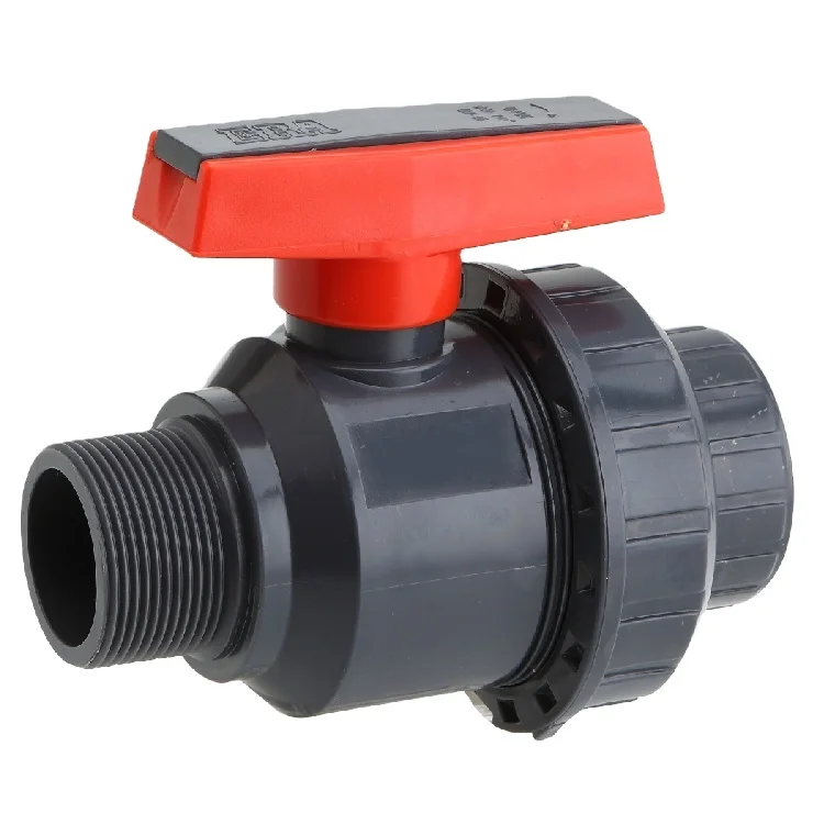 Wholesale CPVC pipe fitting check valve male single true union ball valve