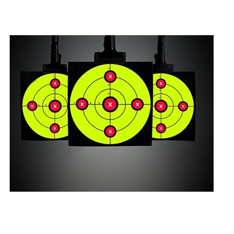  8 inch Stick Splatter Reactive Self Adhesive Shooting Targets