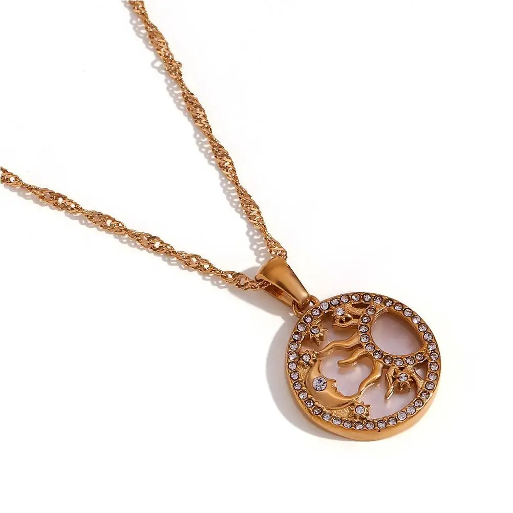 Fashion Jewelry Necklaces Cuban Rose Box Earrings Bead China Wholesale Diamond Beaded Clover Zircon Butterfly Gps Cats Necklace