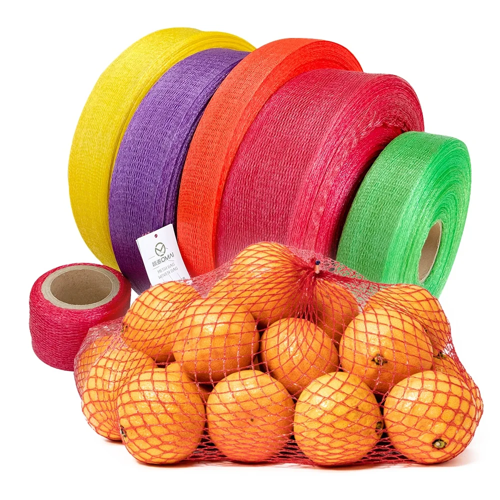Reusable Mesh Nylon Netting with Loop-Style Closures 24 Inch Net Produce Grocery Toys Fruits Vegetables in Roll