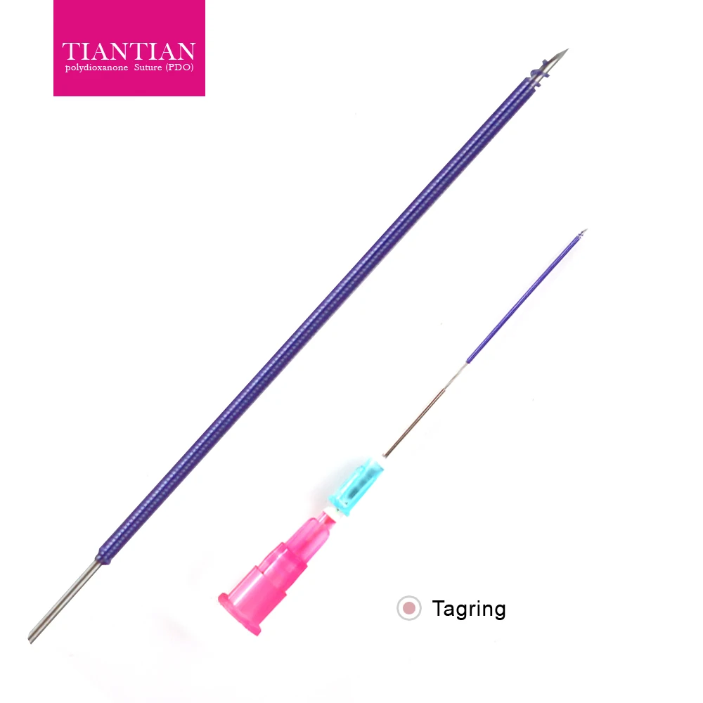 
Cog 4d W Blunt 19 г, 100 мм, Абсорбирующая нить для лица, лифтинг, Корейская лифтинговая резьба 4d для лифтинга Cog Pdo 