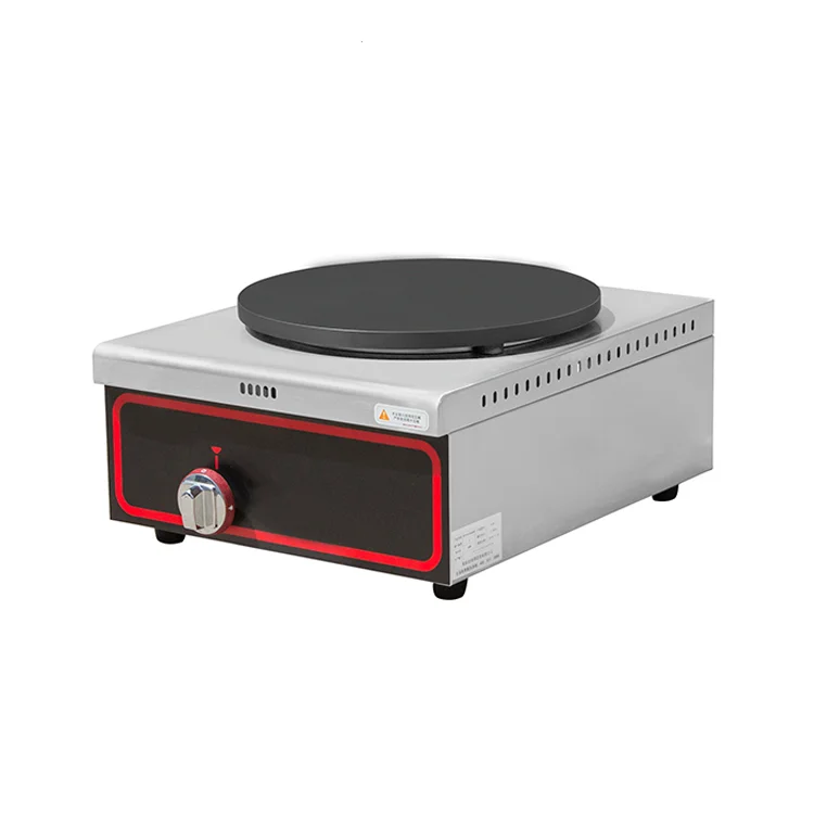 K1425 1-пластина мини электрический/газовая вращающаяся креп-блинница машина для продажи