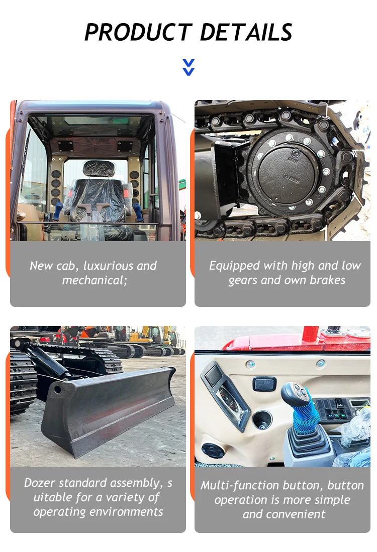 High quality Kubota engine EPA/EURO 5 Chinese mini excavator 1ton 2.5 T 3.5 ton cabin mini digger excavator