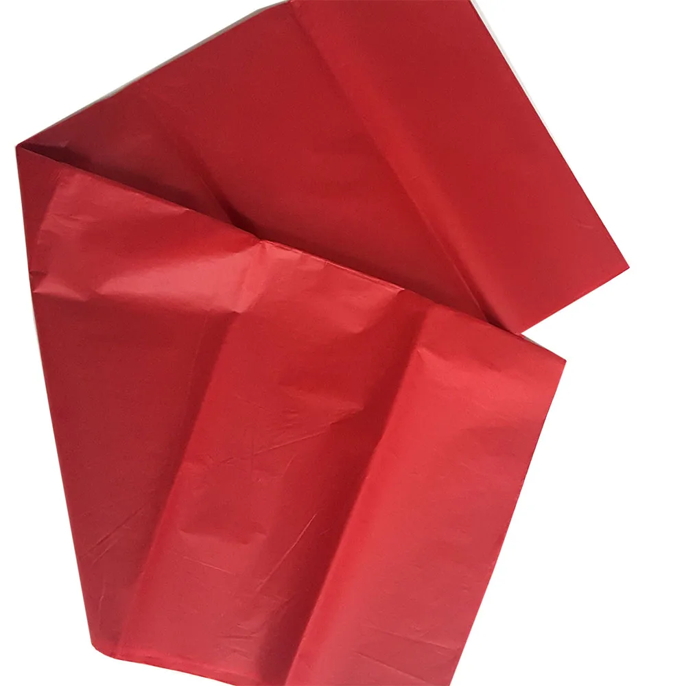red color packaging gift tissue paper for holiday
