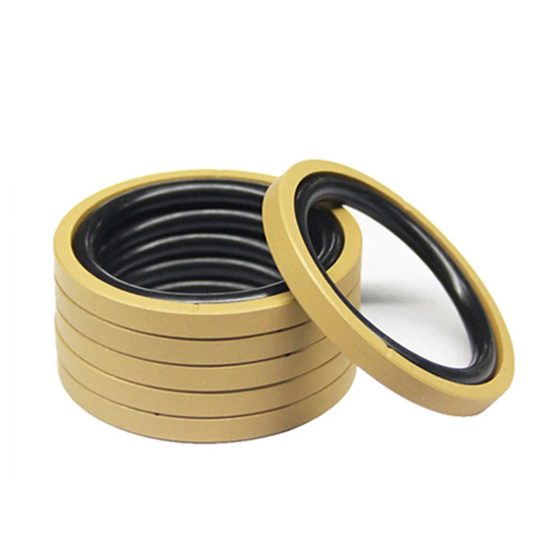 SWKS Double Acting PTFE Hydraulic Seal PTFE Bronze Glyd Ring Step Seal Slide Seal