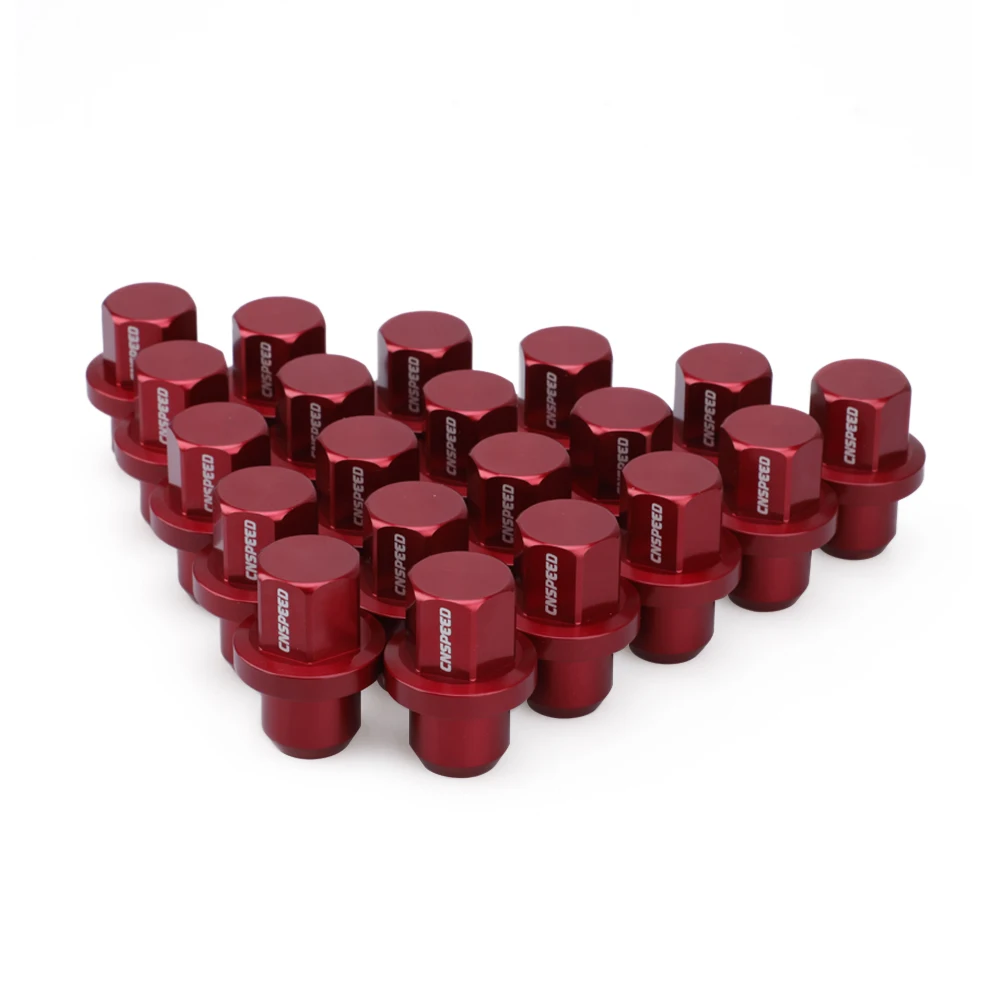 20 M14x1.5 алюминиевые красные гайки, колесо, магнитное сиденье шайбы с ключом