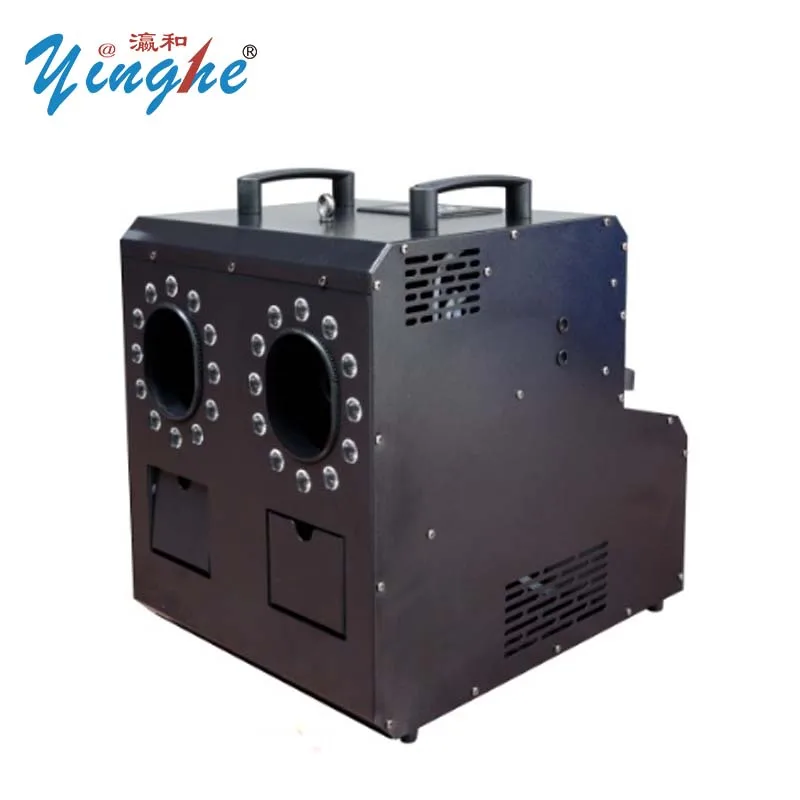 Yinghe Wholesale 2 in1 led fog bubble machine smoke with remote control DJ Party Wedding Stage Event DMX RGB haze machine