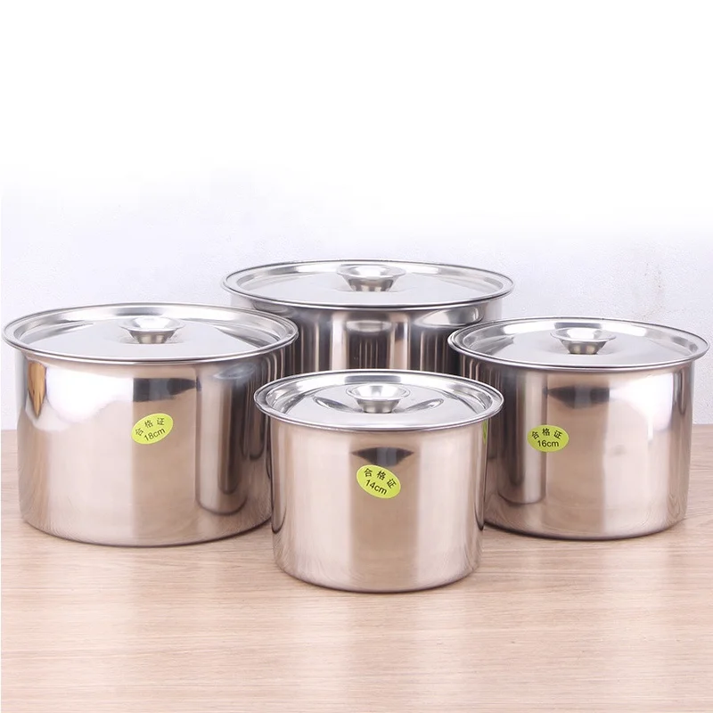 Stainless Steel Jar with Lid Spice Jar Food Storage Oil Dispenser Kitchen Tool Use