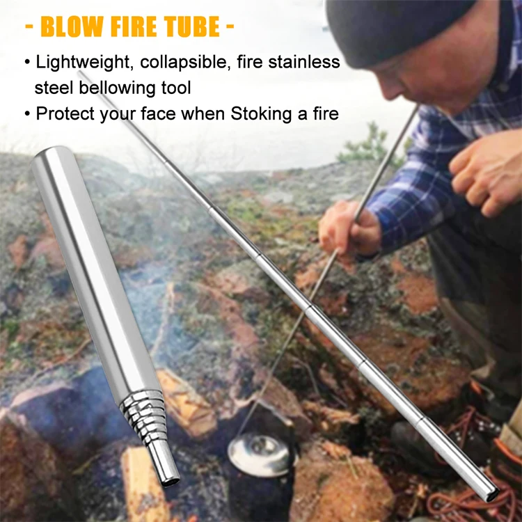 Baiyuheng High Quality Hot Sale Magnesium Outdoor Camping Hiking Fire Starter