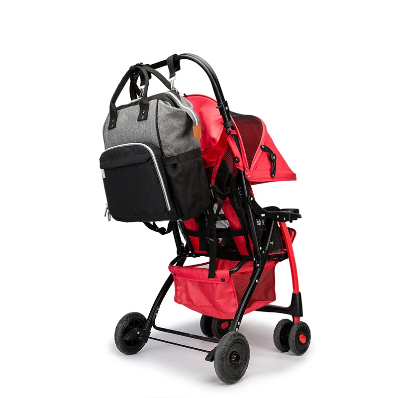 Verified Supplier Customized Polyester Baby Diaper Backpack Bags Bag 3 in 1 with Changing