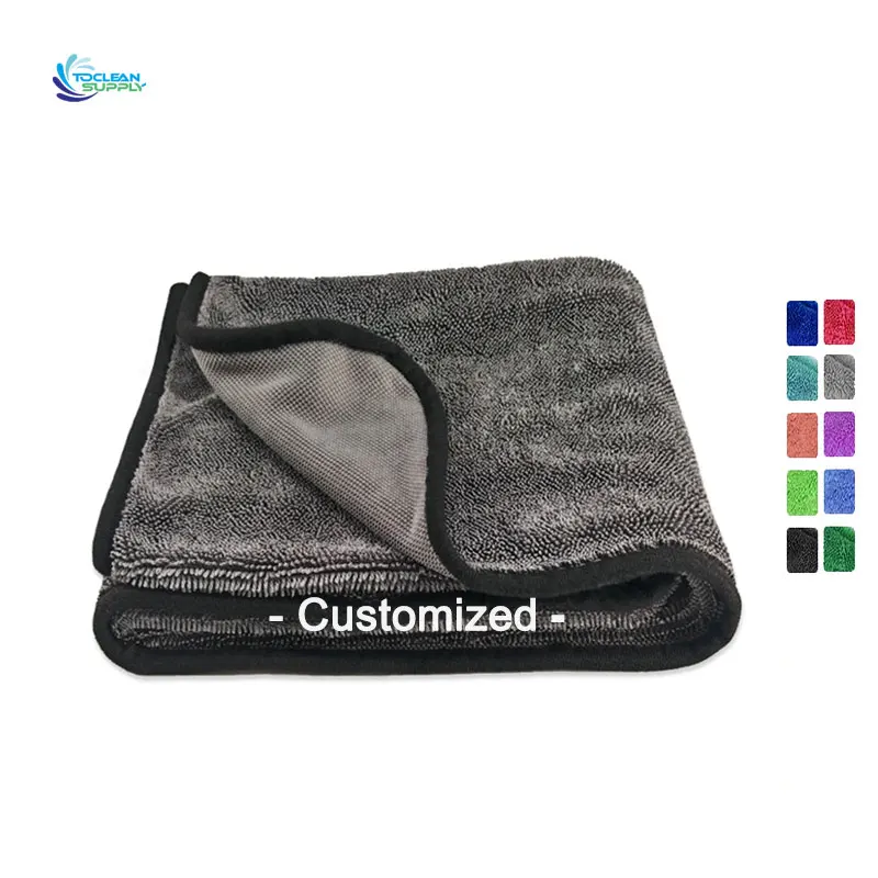 multi purpose microfiber household cleaning towel car drying microfiber towel 300 gsm 400 gsm microfibre towel