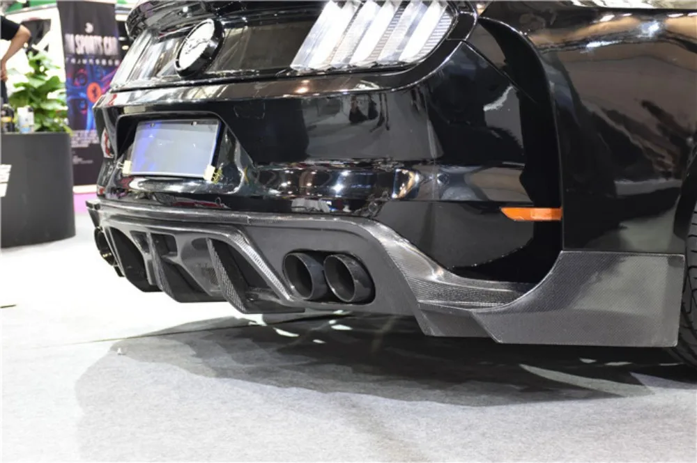 Boch Style Car Bumper Body Kit Front Bumper Lip Grille Fender Hood For Mustang 2015-2021+