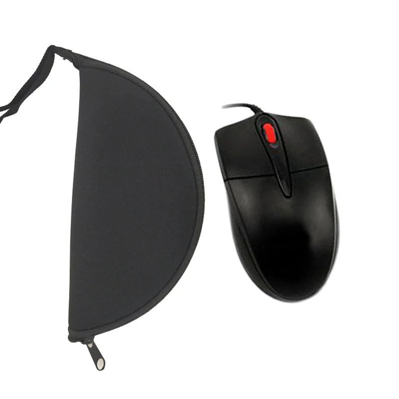 Переносная сумка для хранения Carring Mouse, защитный чехол из неопрена, коврик для мыши, путешествия