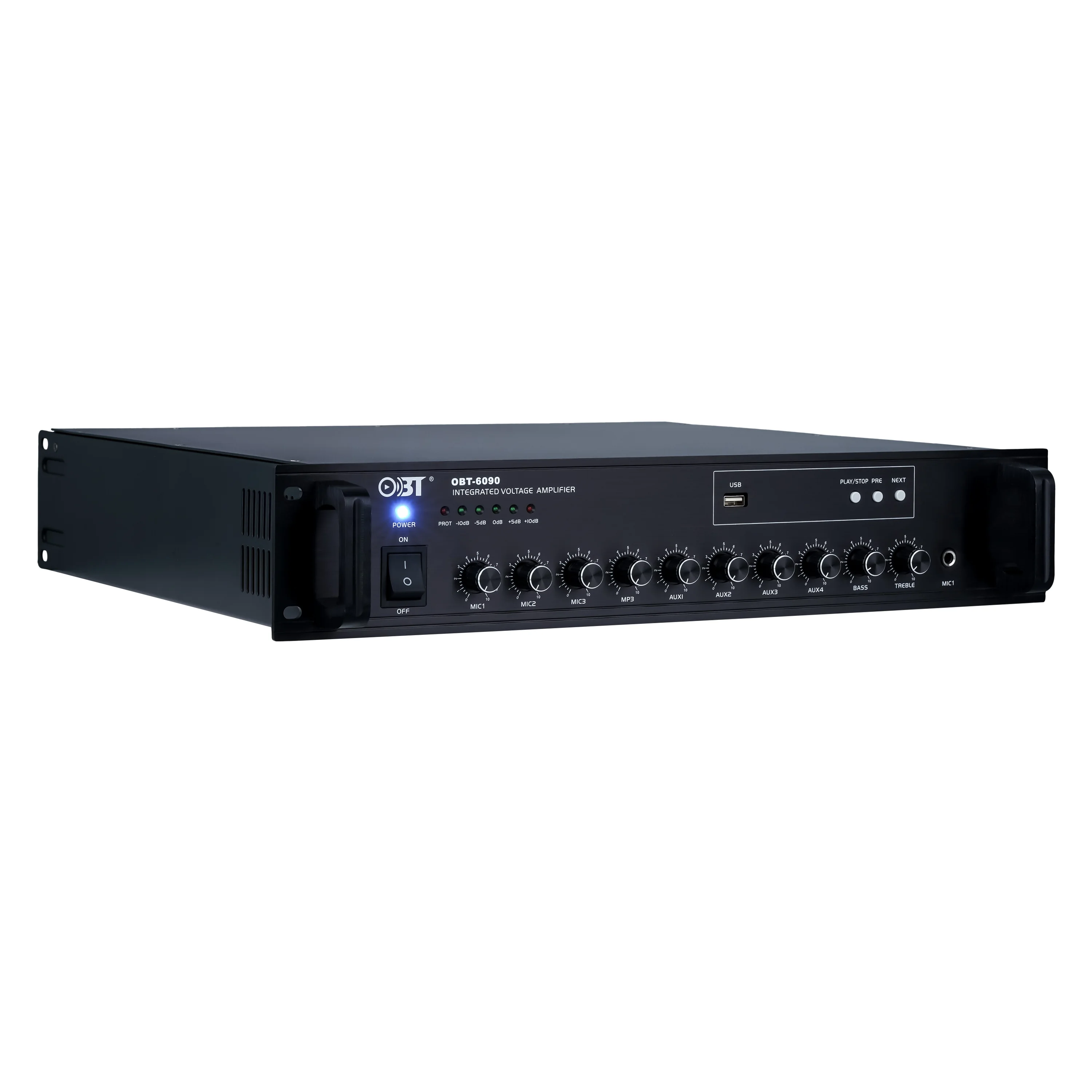 OBT-6090 Monoblock Public Broadcast Amplifier Sound Standard Power Amplifier Mixing Amplifier