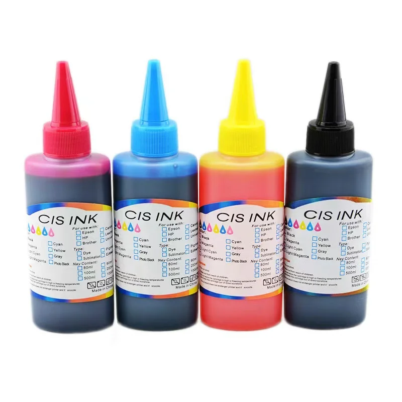 Съедобные чернила для Epson Canon HP Brother 100 мл печатные макароны печенье конфеты леденцы лист с изображением кофе шоколада глазури