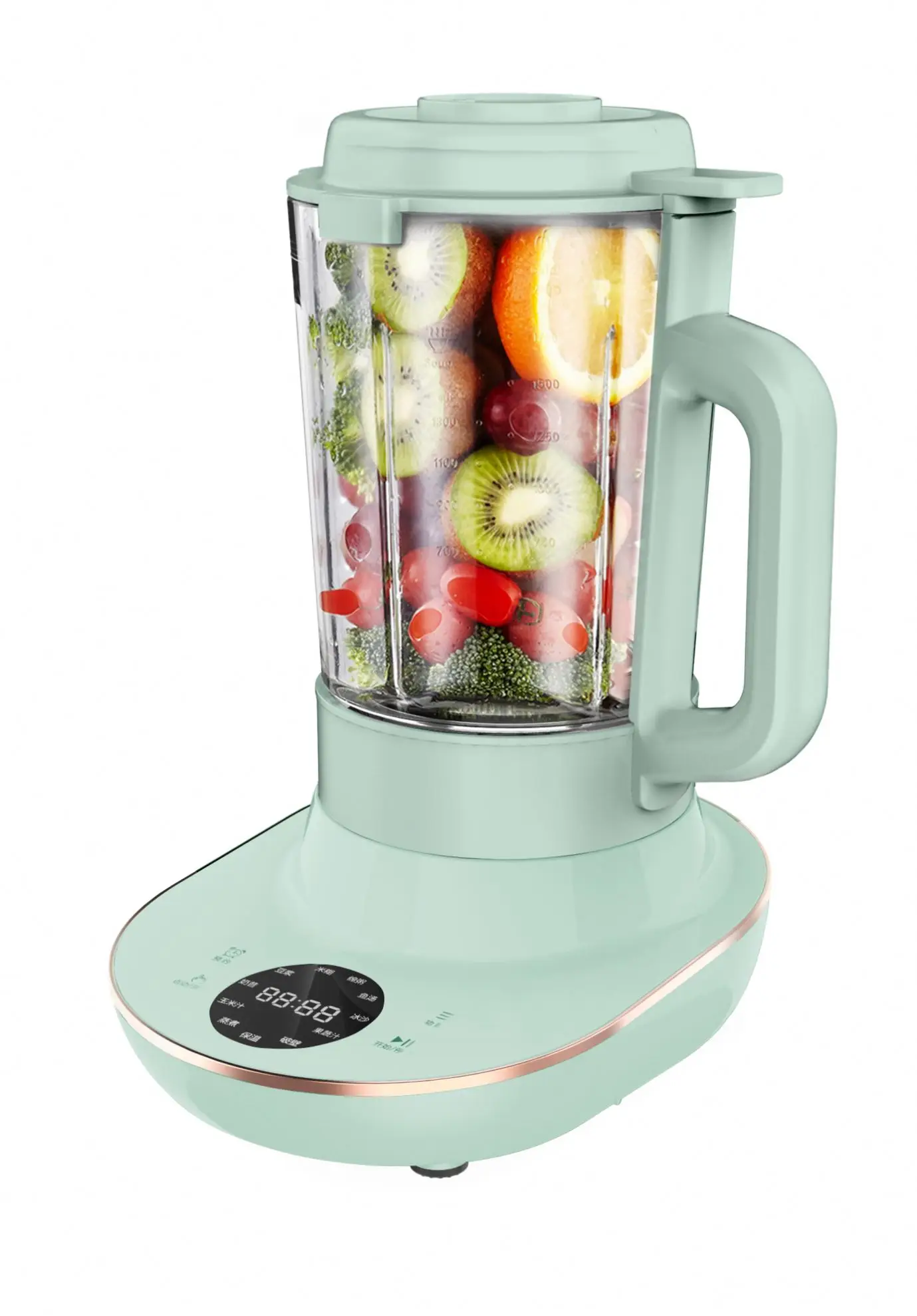 Wholesale Electrical Automatic Industrial Soup Maker Cooking Blender With CE Certificate Cooking Heating Blender