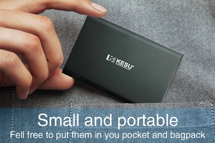 Amazon Hot Selling Aluminum Disks External Hard 1 tb 2tb 2.5 inch USB 3.0 Portable SATA Extetnal Hard Drive