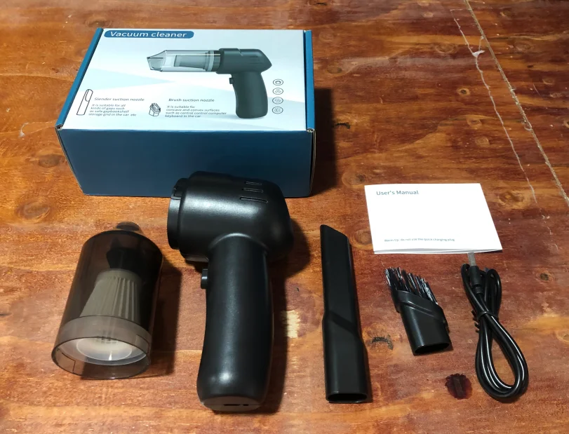 Ручной беспроводной мини-пылесос перезаряжаемый автомобильный портативный пылесос циклонного типа для сухой и влажной