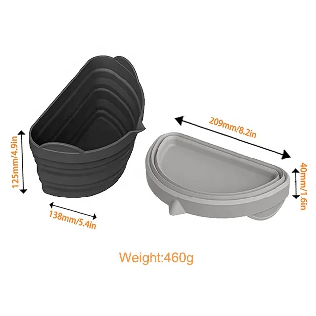 Slow Cooker Liners fit Air Fryer Accessories Non-stick Basket Mats Round Reusable Silicone Air Fryer Liners