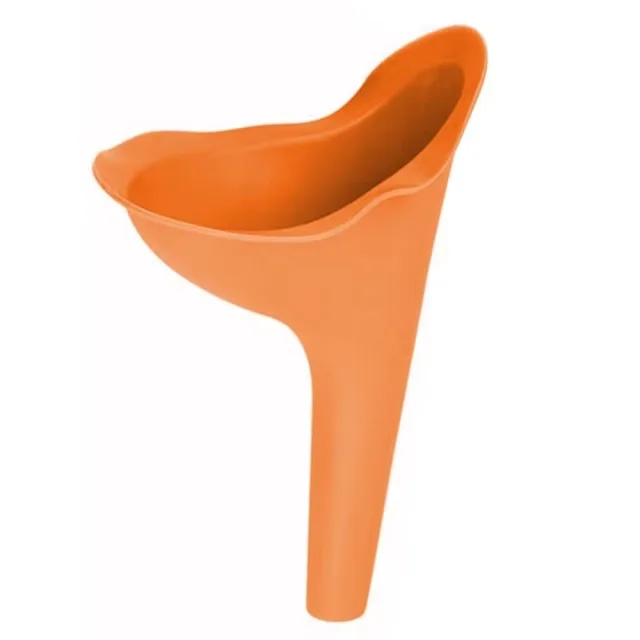 2024 FE Soft PTR Female Pissing Urinal Outdoor Travel Stand-Up Pee Toilet Urinals with Sensor Feature for Women