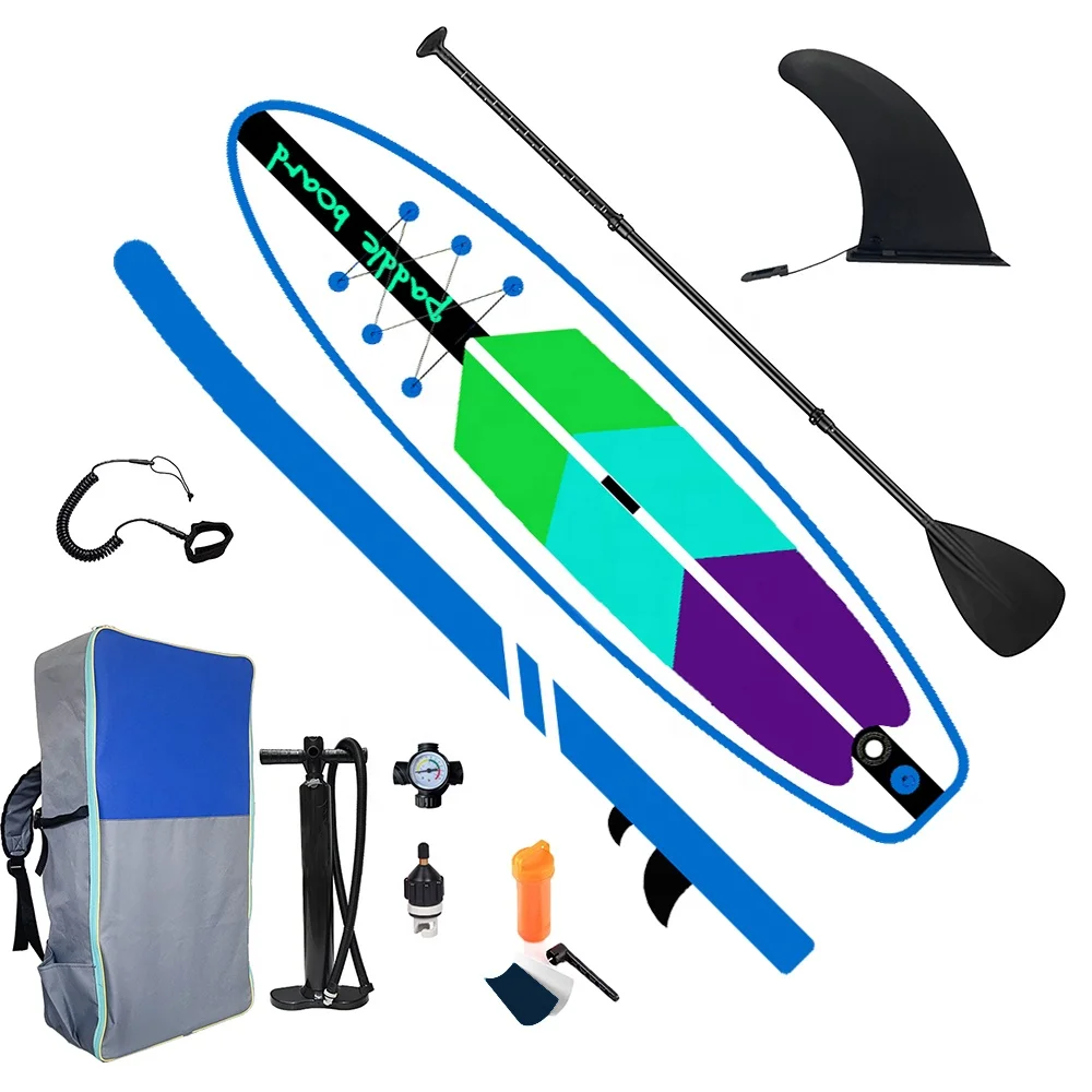 BSCI/EN Best Sale Good Price Wholesale soft waterplay surfing Inflatable sup Cheap Stand Up Paddle Race Boards for 2022