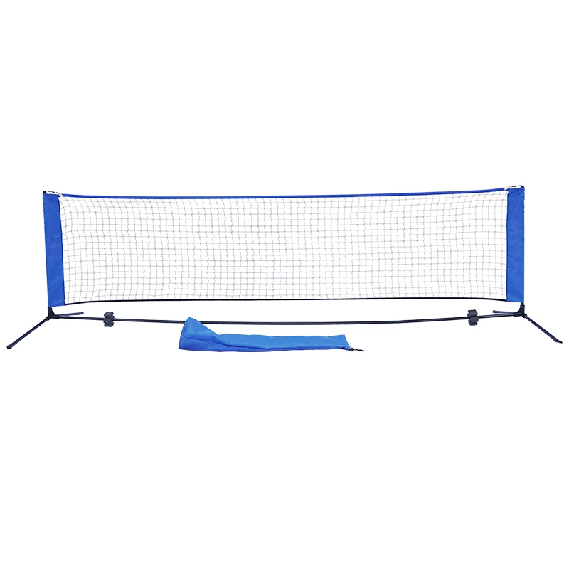 Portable Badminton Net Set for Tennis Soccer Tennis Pickleball Kids Volleyball