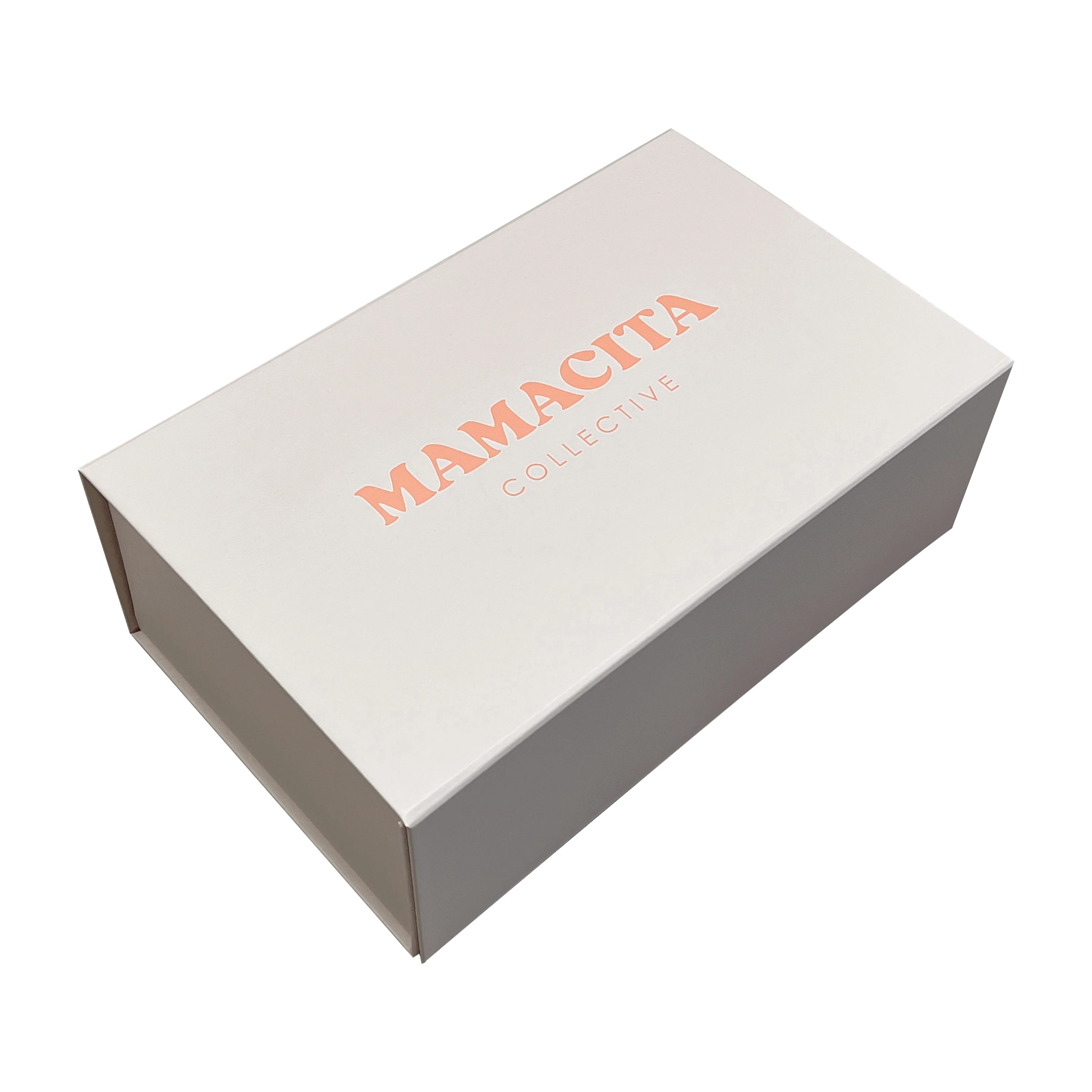 Custom Logo Large White Luxury Foldable Bow Tie Package Boxes Cardboard Paper Clothing Gift Packaging Box With Magnetic Lid