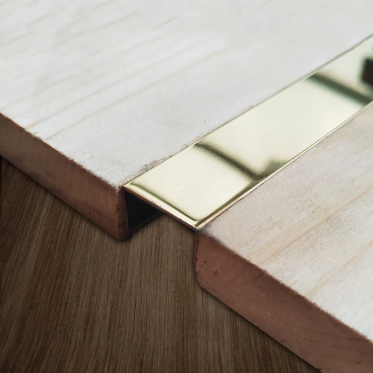 Foshan Supplier Tile Edge Trim For Interior Wholesale Metal Tile Profiles U Shape High Quality Stainless Steel Decorative