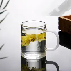 Wholesale Multipurpose Reusable single wall borosilicate glass cup coffee milk mugs
