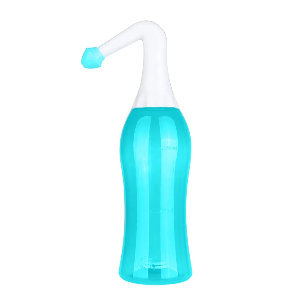 
300ml 10oz Nasal Irrigation Bottle Nasal Rinse Kit Nose Cleaner Yoga Neti Pot for Adult and Child Daily Nasal Care 