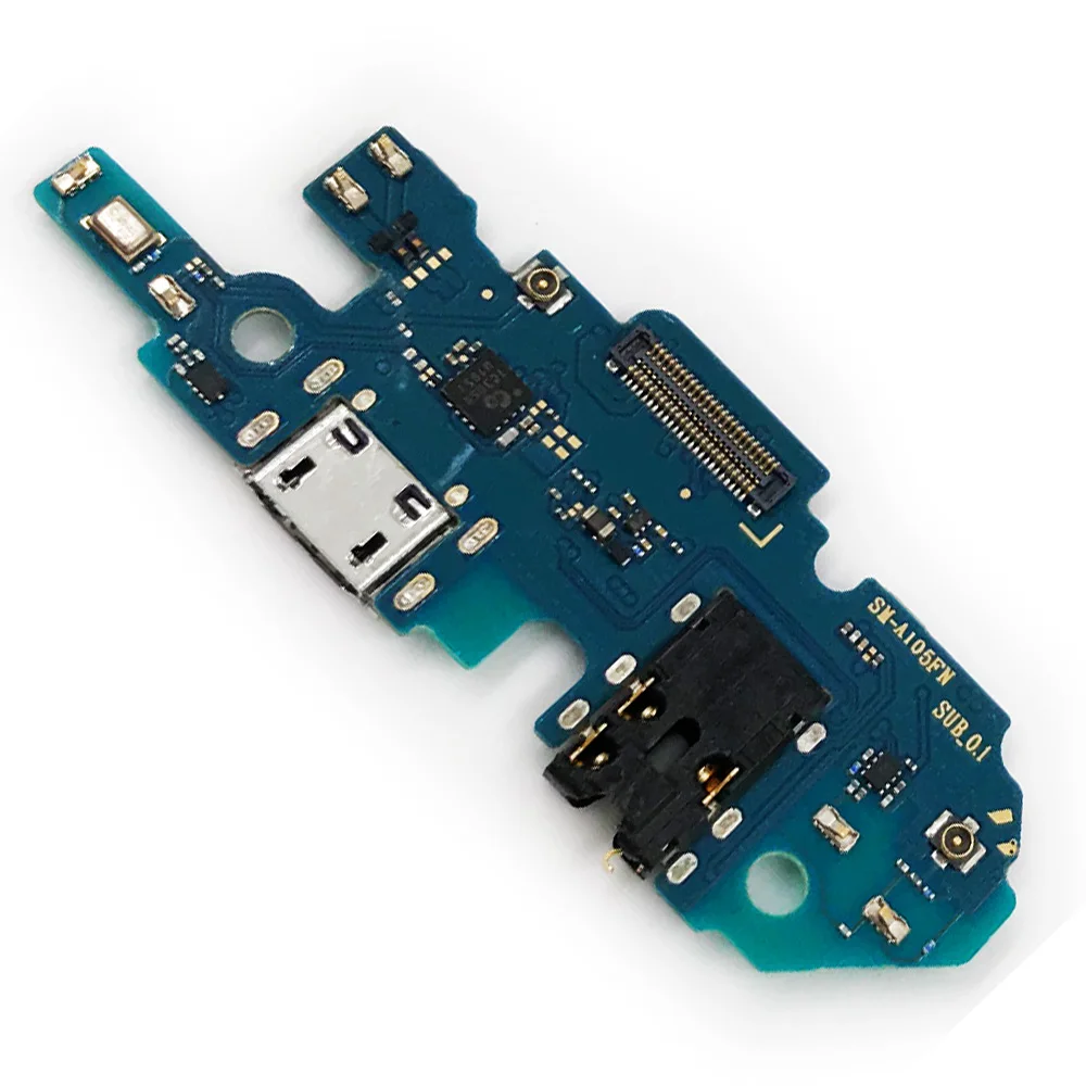 Original Charging Port Flex Cable For Samsung A10 A105M A105F USB Dock Connector Charger Replacement Parts