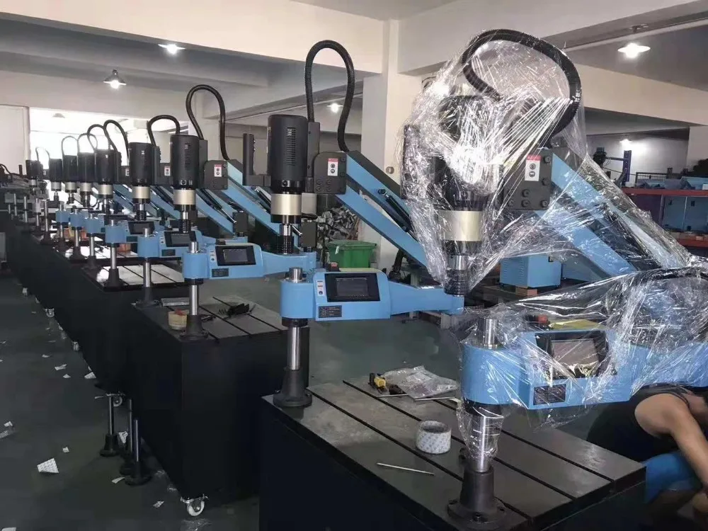 m12 m36 m3m16 m6 m24 m6m24 tapping machine arm with isojis with collets
