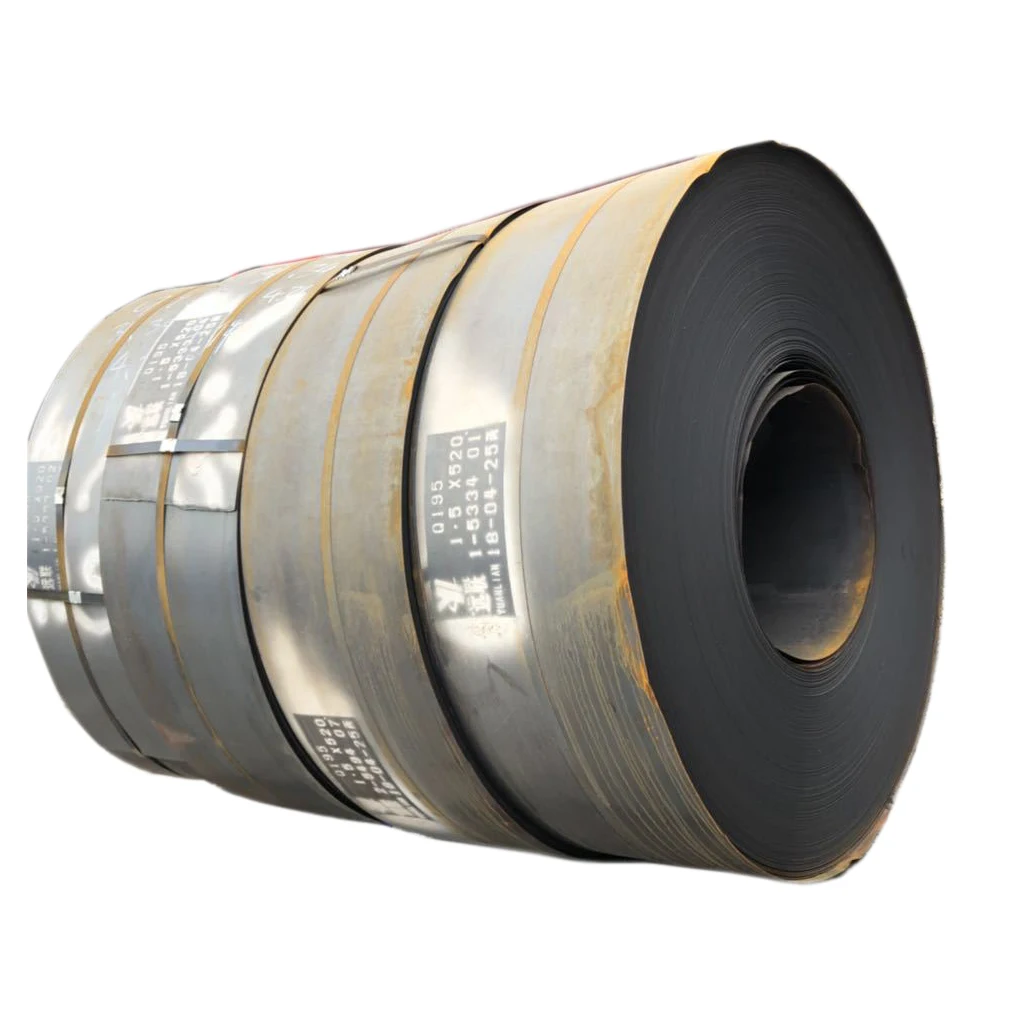 Astm A283 Grade C Carbon Steel Coil 2 Mm Thick Hot Rolled Carbon Steel Coil with black paint color