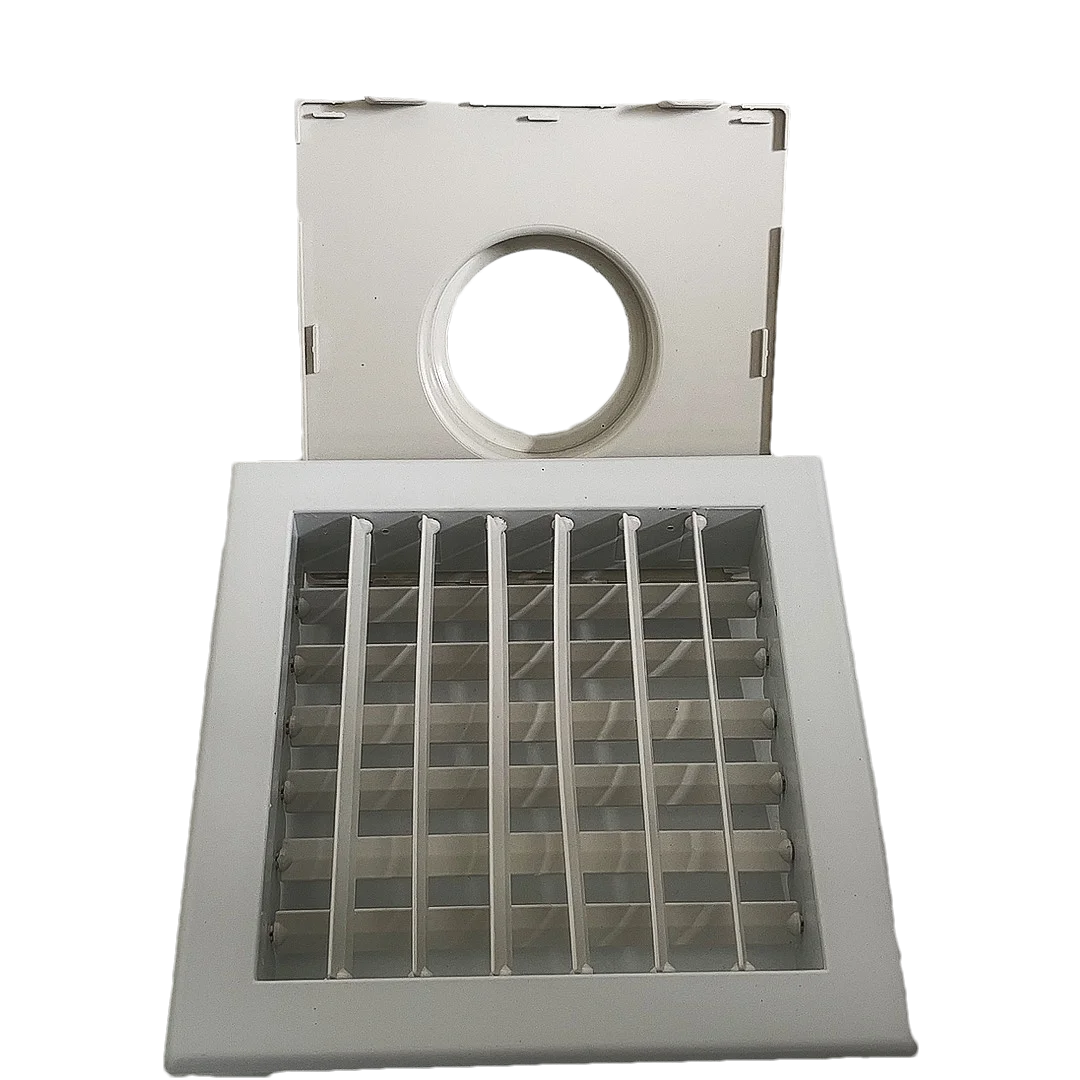 Air Conditioning Outlet Louver Fresh air Double-layer Ventilation Exhaust air Conditioning Outlet Louver Grille