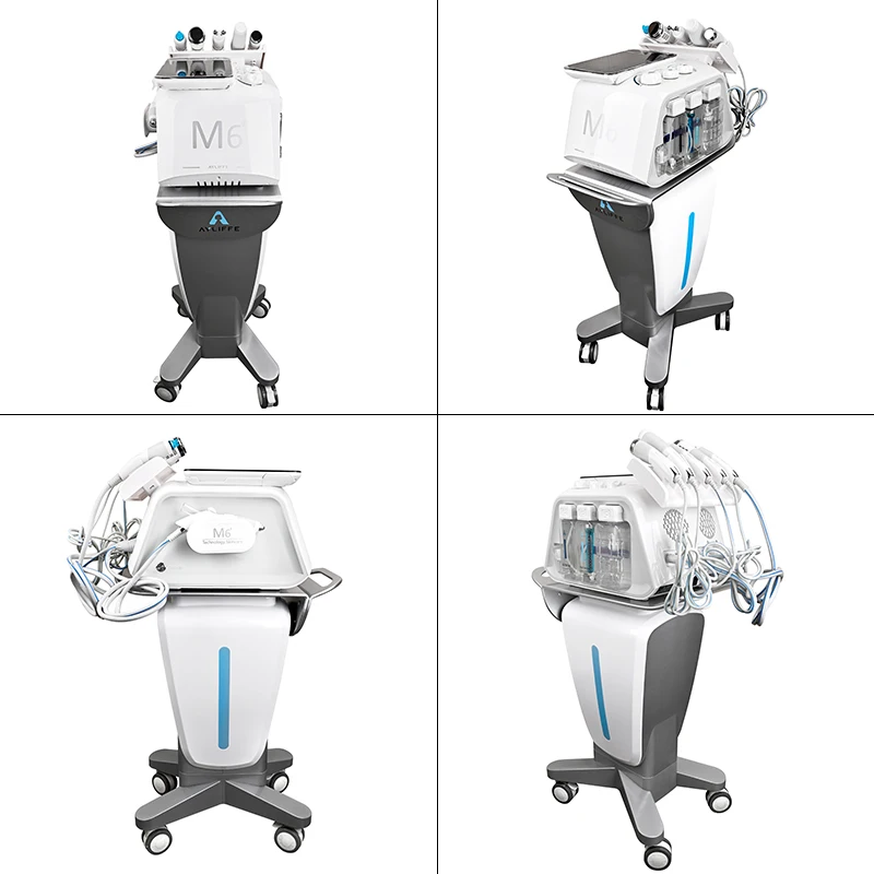 2023 Hot Sale Multifunction Hydro Care Beauty Facial Machines 6 in 1