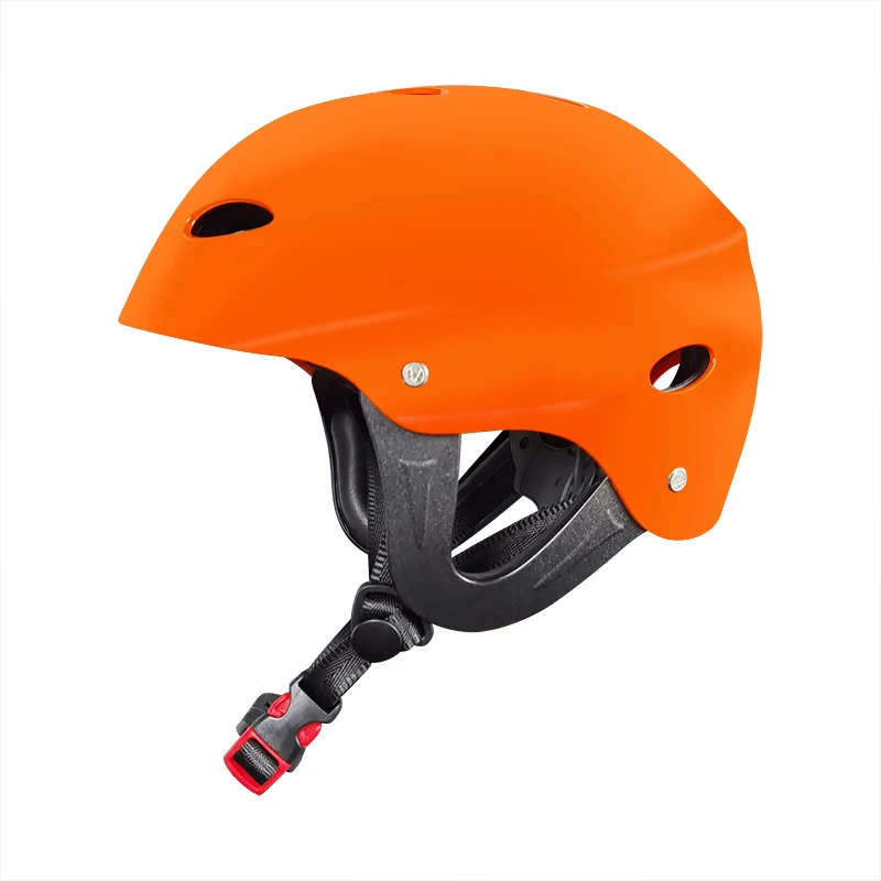 Canoeing Water Rafting Kayak CE proved Safety Helmets ABS shell Soft EVA foam adjustable liner Water sports Helmet