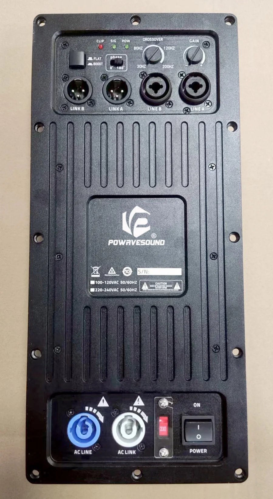 D class Active subwoofer amplifier 2400W 4ohm 18 inch bass speaker for outdoor and night club subwoofer