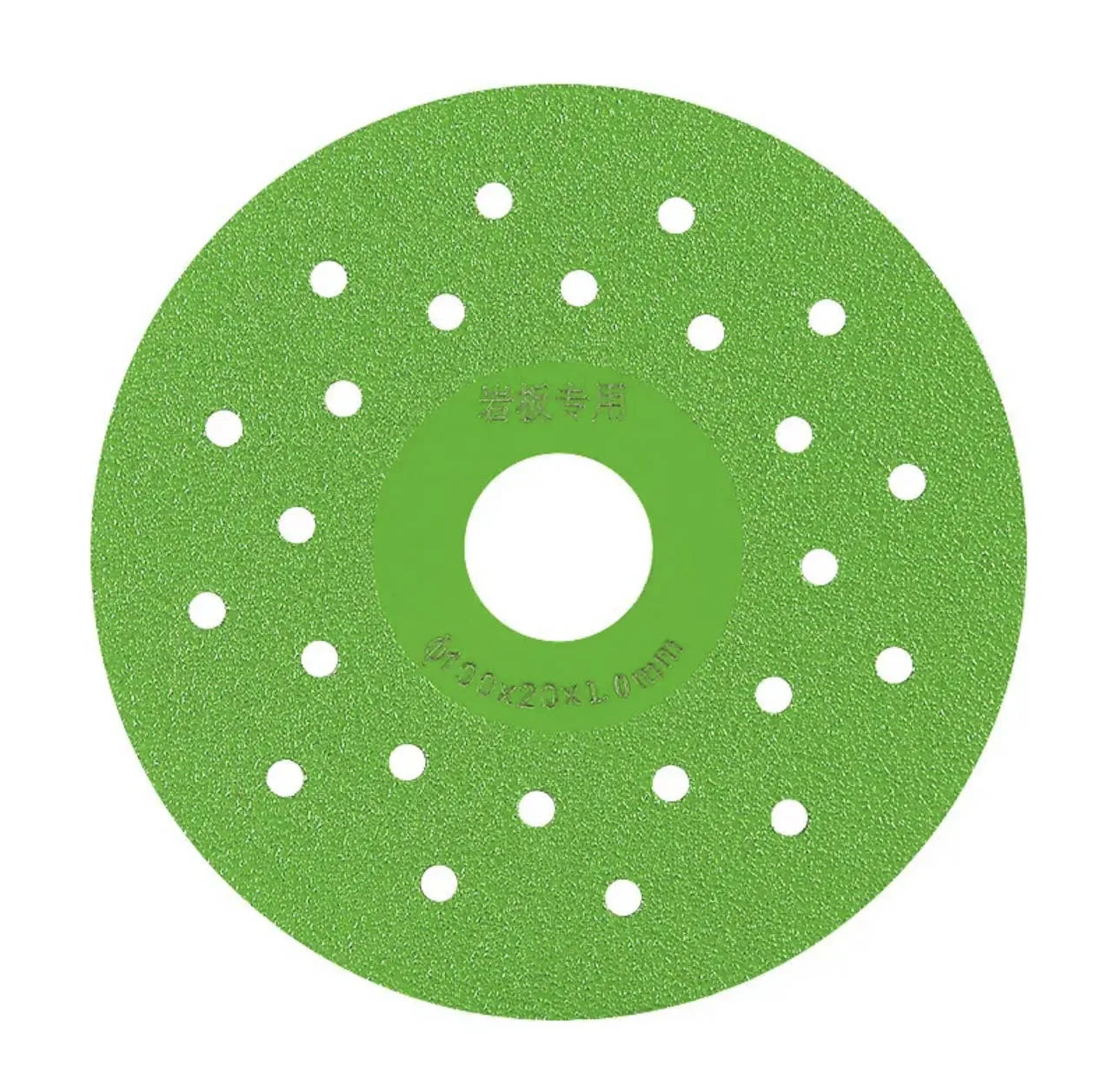 4 Inch Porous Brazed Diamond Saw Cutting Disc Customizable Dry Wet Use Grinding Tiles Industrial Paint Steel Hot Press